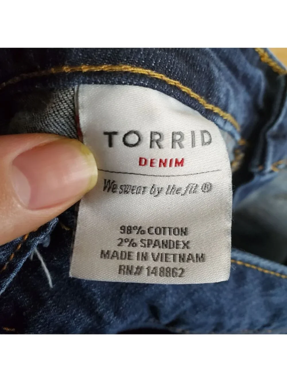 torrid button zipper